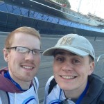 Rob and Chris at The Cutty Sark