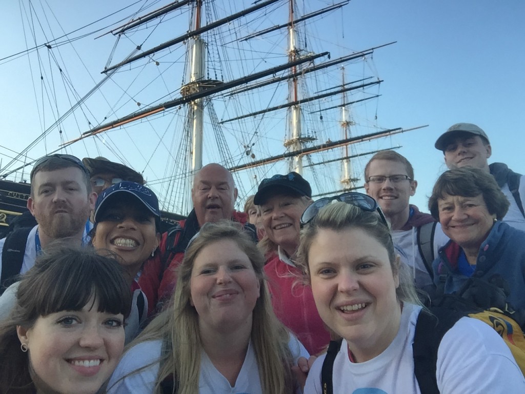 Selfie at The Cutty Sark!