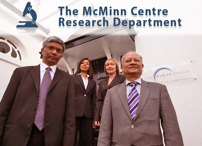 The McMinn Centre Research Department