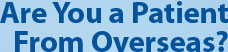 Check out our newly updated overseas patients page, featuring an interview with Rosemary, who travelled all the way from California for surgery with Mr McMinn.