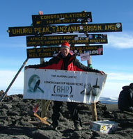 Patient with Bilateral Birmingham Hip Resurfacings climbs Kilimanjaro
