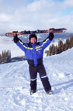 skiing with a hip resurfacing